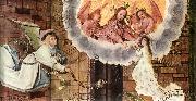 HOLBEIN, Hans the Elder Death of the Virgin (detail) f oil painting